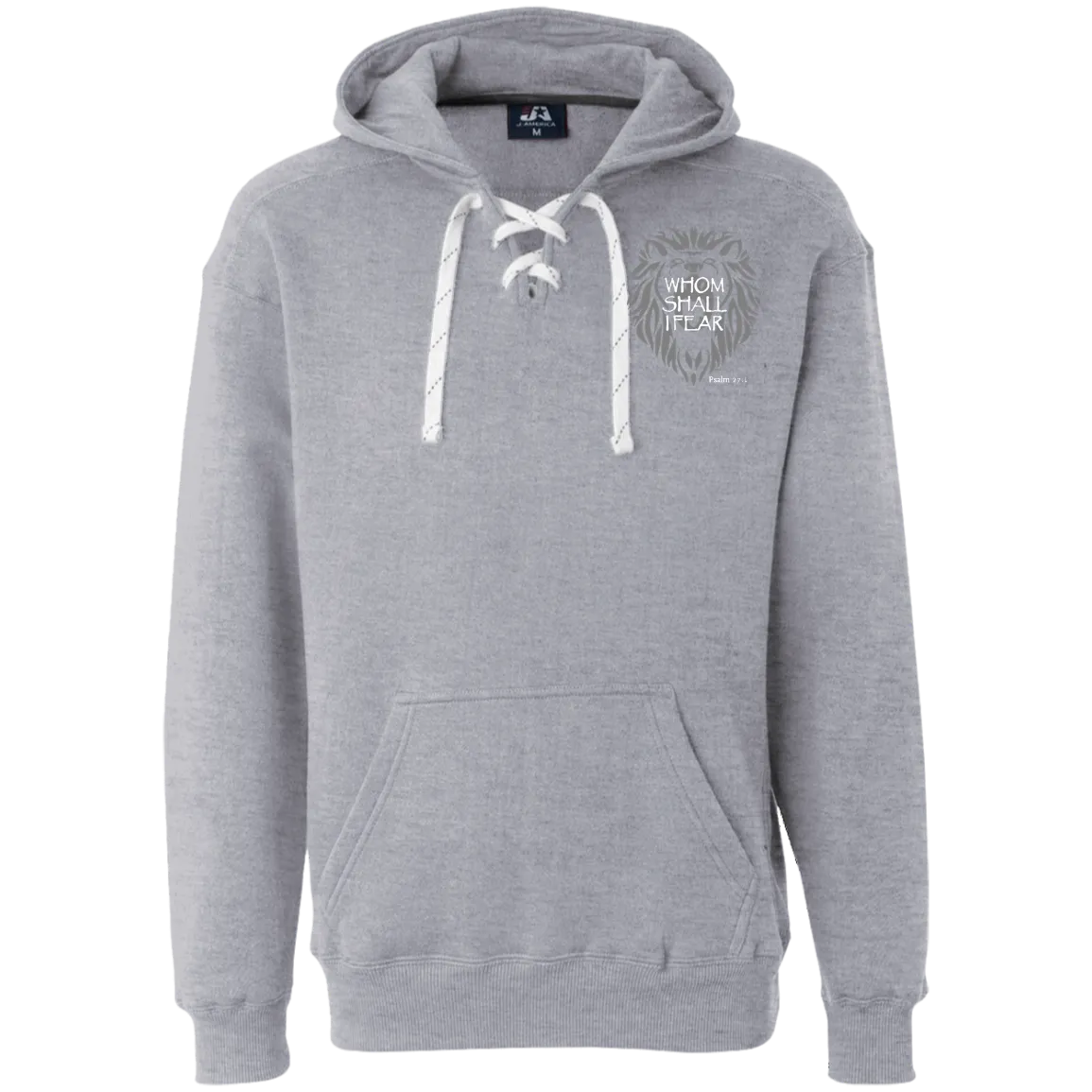 Whom Shall I Fear Men’s Heavyweight Sport Lace Hoodie