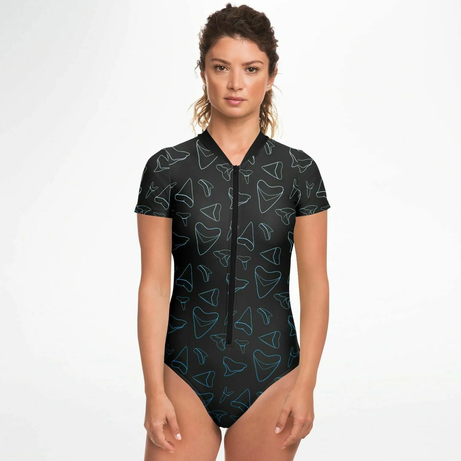 Women's Shark Tooth Bathing Suit - FREE SHIPPING