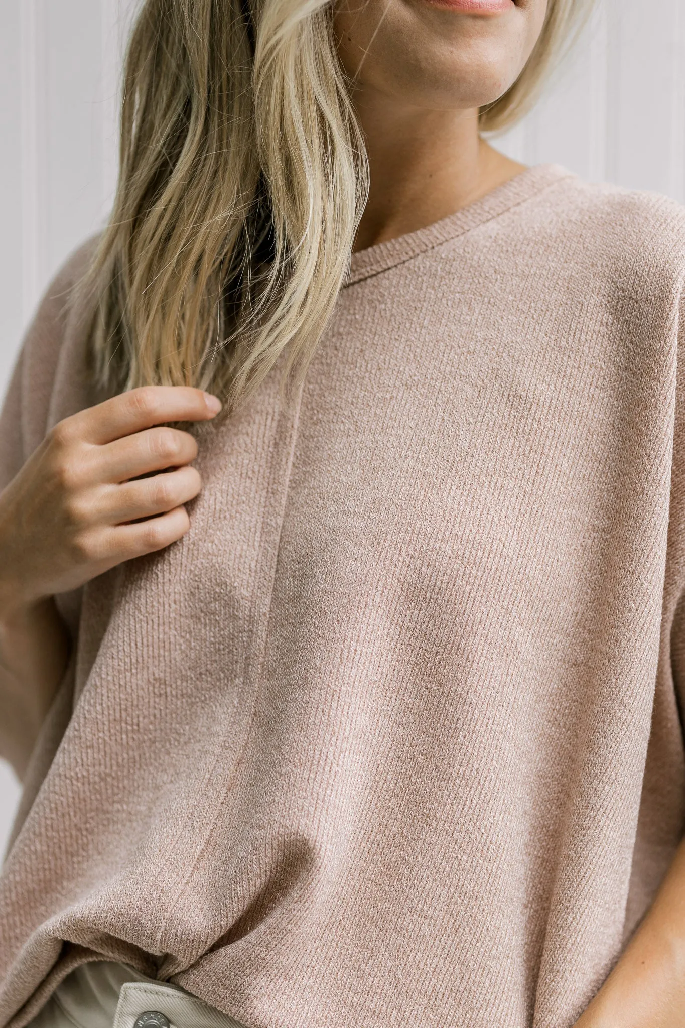 X Tanners Taupe Top