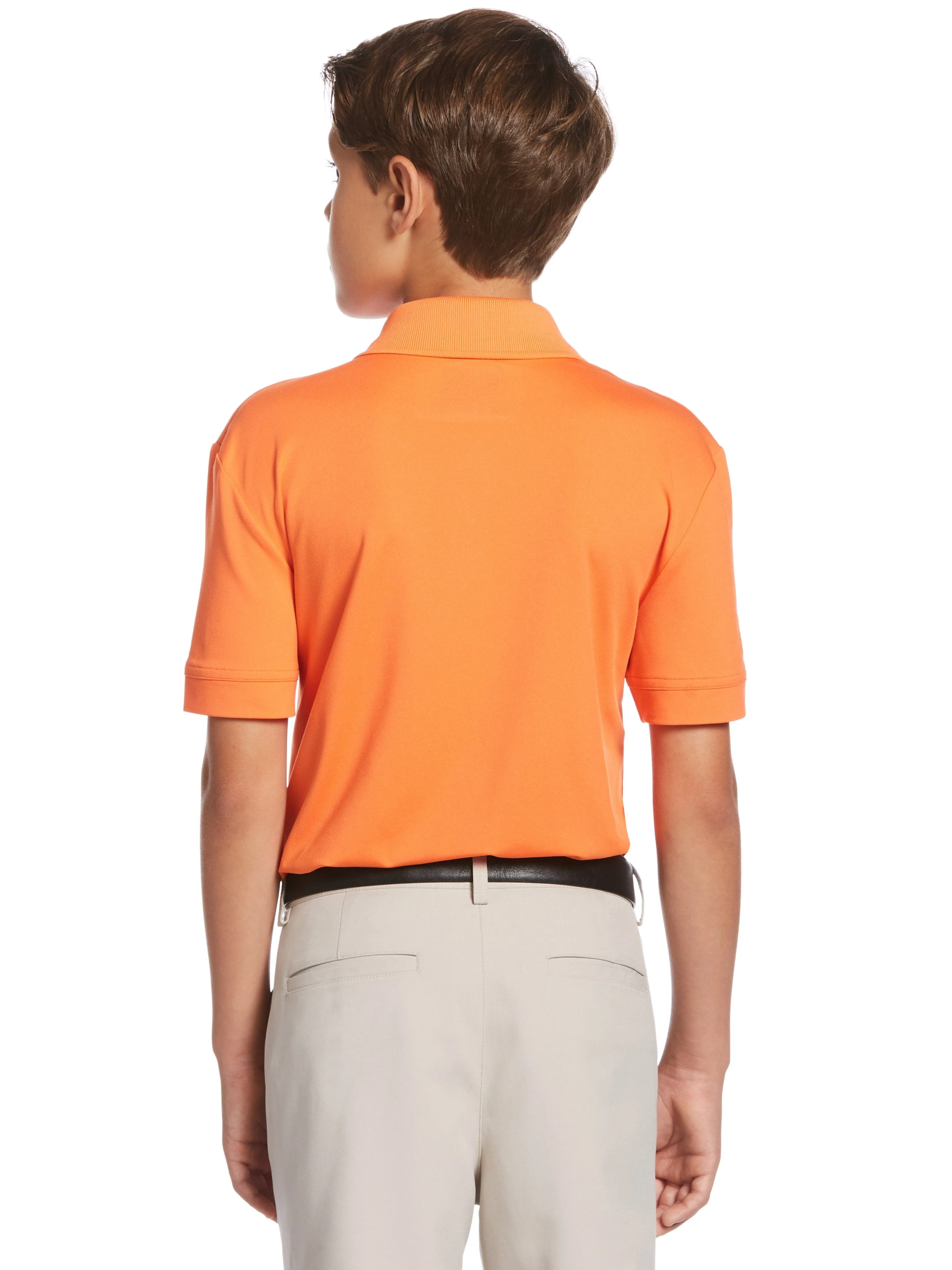 Youth Micro Hex Polo